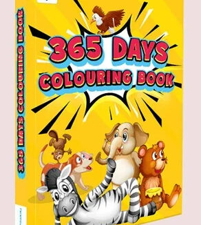 365 Days Colouring Book