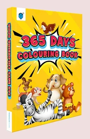 365 Days Colouring Book