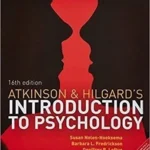 Atkinson and Hilgards Introduction to Psychology 16th Edition