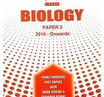 A Level Biology Paper 2 Unsolved upto June 2025