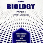 A Level Biology Paper 1 Unsolved upto June 2024