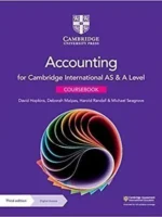 Cambridge International AS & A Level Accounting Coursebook 3rd Edition