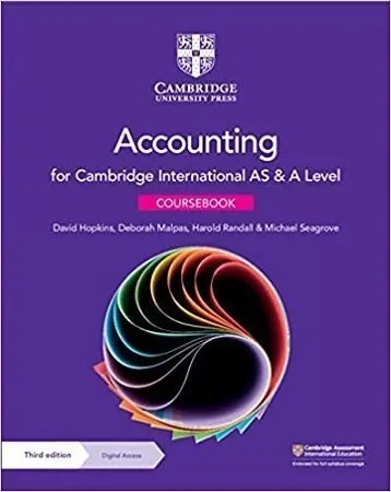 Cambridge International AS & A Level Accounting Coursebook 3rd Edition
