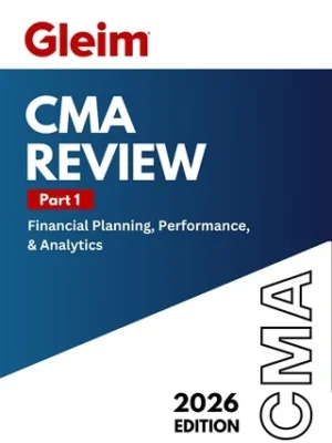 Gleim CMA Review Part 1 2026 Edition