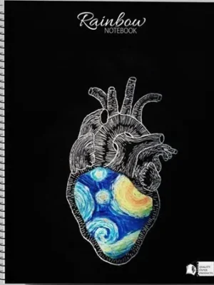 Heart Spiral Notebook