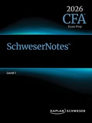Kaplan Schweser CFA Level 1 Notes 2026 with Quicksheet