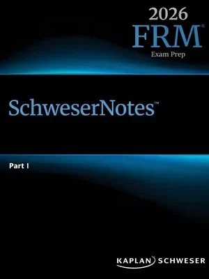 Kaplan Schweser FRM Part 1 2026 Notes – 4 Books Set