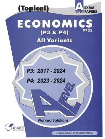 Redspot A Level Economics P3 & P4 Topical 2025 Edition