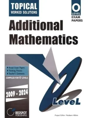 Redspot O Level Additional Mathematics Topical 2025 Edition