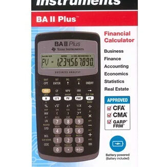Texas Instruments BA II Plus Professional Financial Calculator