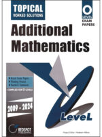 Redspot O Level Additional Mathematics Topical 2024 Edition