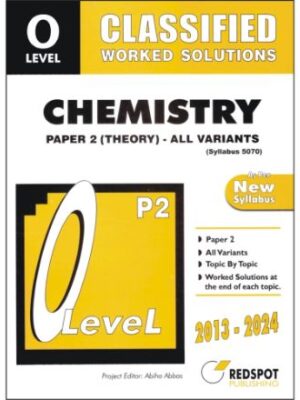Redspot O Level Chemistry Classified Paper 2