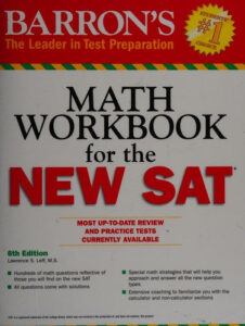 Barron’s Math Workbook for the New SAT 6th Edition