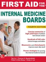 First Aid for the Internal Medicine Boards, Fourth Edition