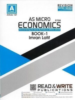 Micro Economics Book 1 AS Level Notes by Imran Latif Art #157
