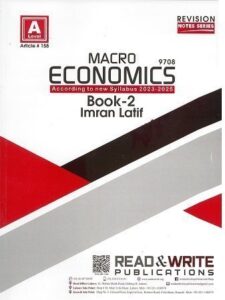 Macro Economics Book 2 AS Level Notes by Imran Latif Art #158