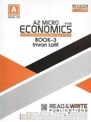 Micro Economics Book 3 A2 Level Notes by Imran Latif Art #159