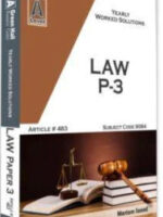 Law A Level P3 Yearly Worked Solution Mariam Saeed Art #483