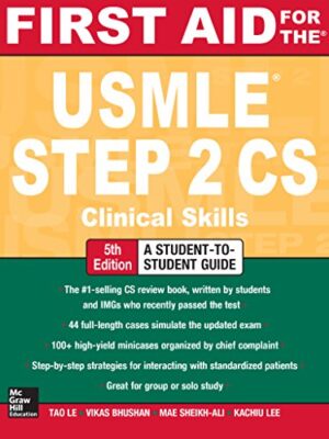 First Aid for the USMLE Step 2 CS 5th Edition