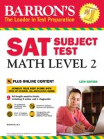 Barron’s SAT Subject Test Math Level 2 8th Edition