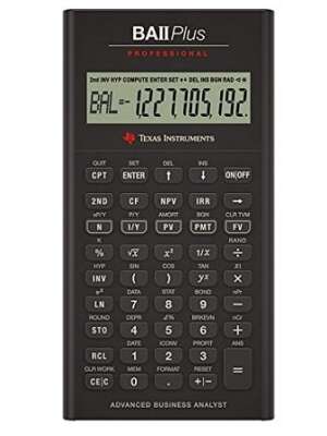 Texas Instruments BA II Plus Professional Financial Calculator