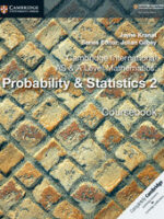 Cambridge AS & A Level Math Probability & Statistics 2 Coursebook