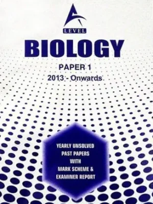 A Level Biology Paper 1 Unsolved upto June 2024