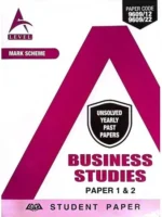A Level Business Studies Paper 1 & Paper 2 Unsolved upto June 2023