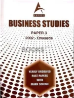 A Level Business Studies Paper 3 Unsolved upto June 2023
