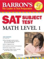 Barron’s SAT Subject Test Math Level 1 2nd Edition
