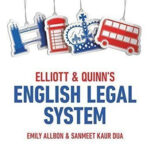 Elliott & Quinn’s English Legal System 20th Edition