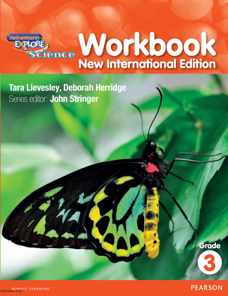 Pearson Exploring Science Workbook 3 Kifayat Publisher