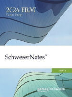 Kaplan Schweser FRM Part 1 2024 Notes – 4 Books Set with Quicksheet