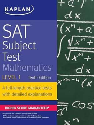 Kaplan SAT Subject Test Mathematics Level 1 10th Edition