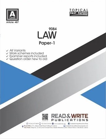 Law A Level Paper 1 Topical Past Papers Art 487