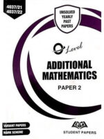 O Level Additional Mathematics Paper 2 Unsolved upto June 2023