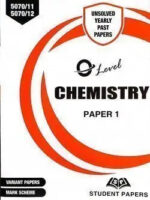 O Level Chemistry Paper 1 Unsolved upto June 2023