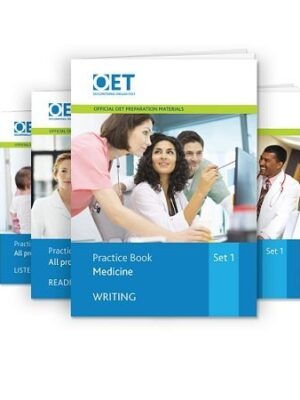 Official OET 4 Practice Books Set For Medicine