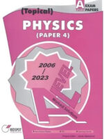 Redspot A Level Physics Paper 4 P4 Topical 2024 Edition