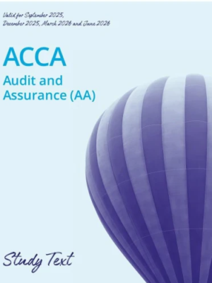 Kaplan ACCA F8 Audit and Assurance (AA) Study Text 2025-2026