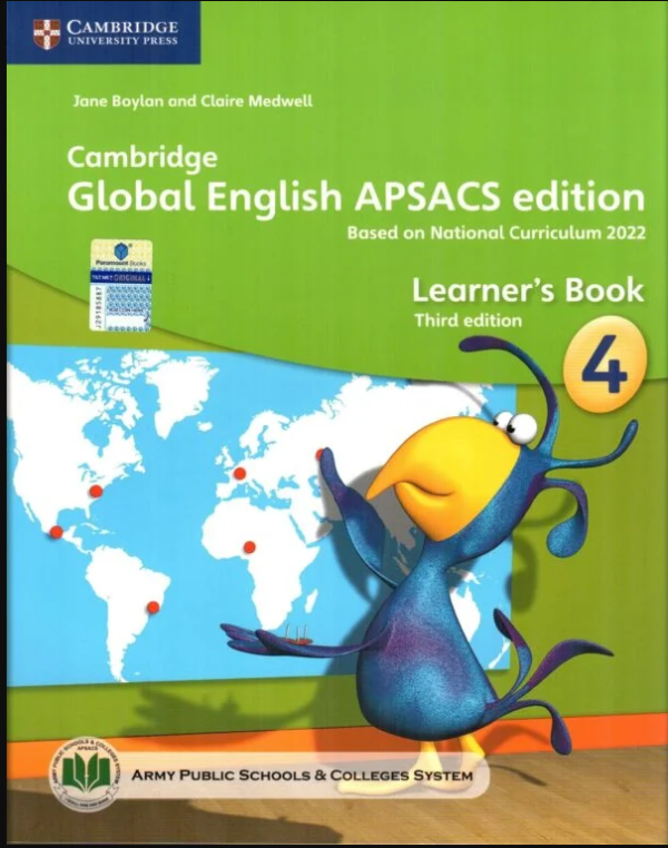 Cambridge Global English Learners Book 4 Pakistan Edition (NOC)