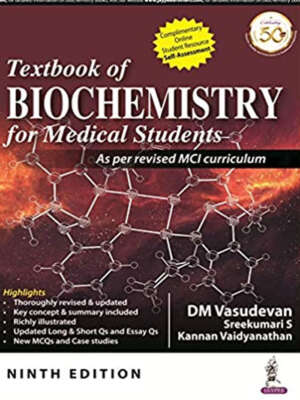 Textbook of Biochemistry for Medical Students 9th Edition