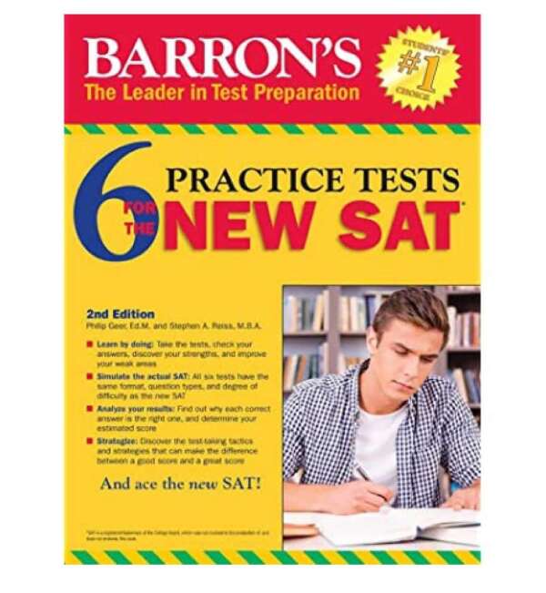 Barron’s 6 Practice Tests for the New SAT