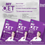 MY OET 3 Volumes Set ( Listening,Reading,Writing&Speaking ) 2024 Color Original