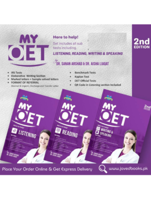 MY OET 3 Volumes Set ( Listening,Reading,Writing&Speaking ) 2024 Color Original